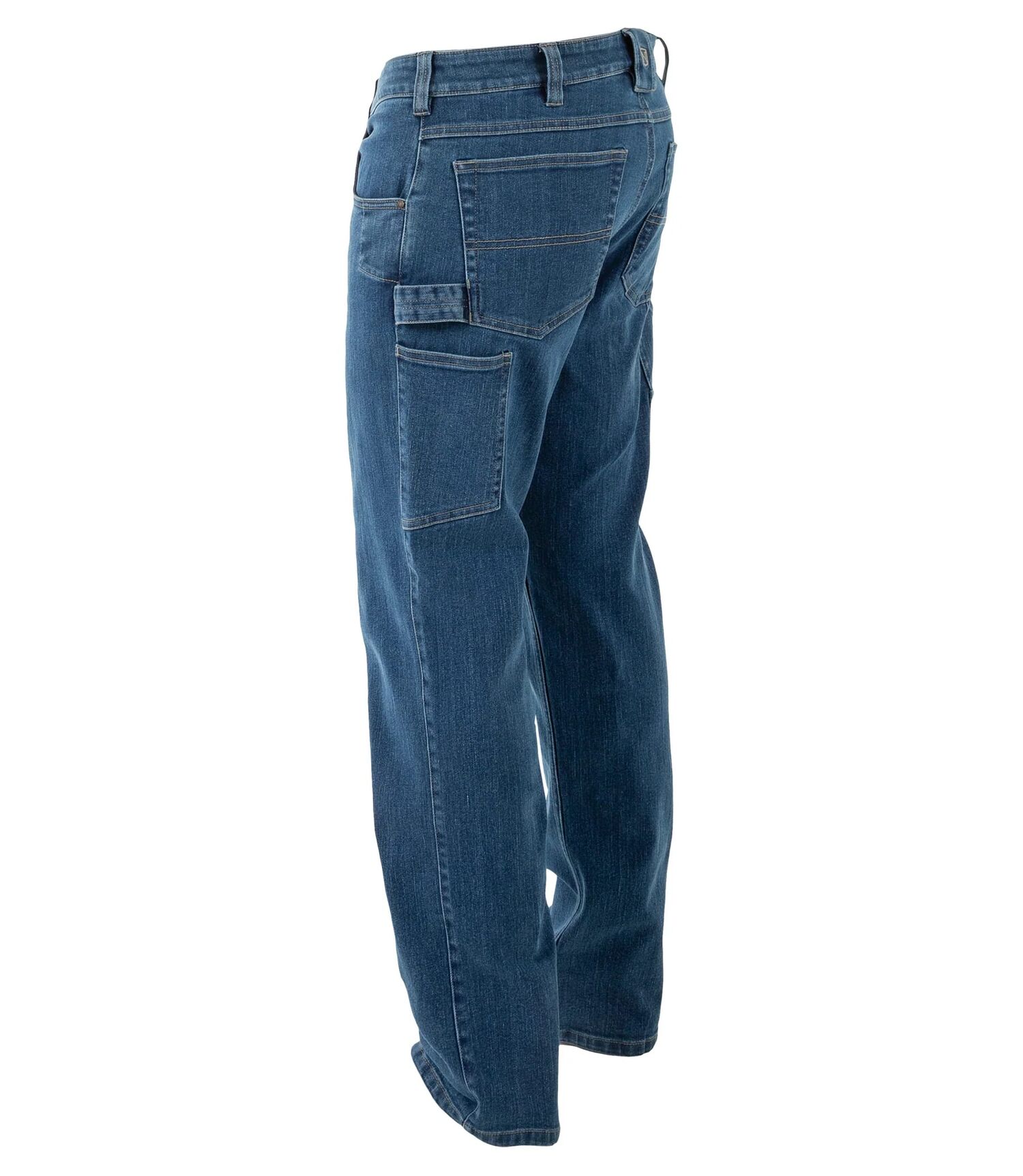 Noble Outfitters Men's Flex Denim Carpenter Jean in Stonewash