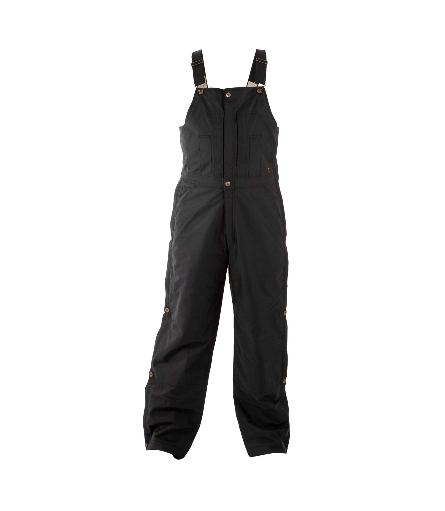 パンツ Porter Classic LAMB WOOL OVERALL - BLACK Porter Classic