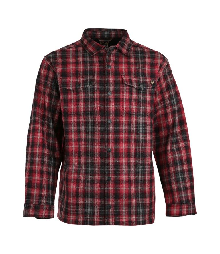 Noble Outfitters Men's Snap Front Shirt Jacket