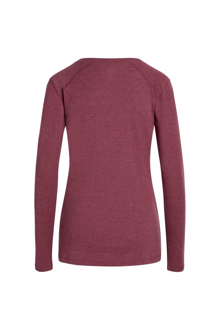 Noble Outfitters Women's Tug Free Long Sleeve Crew Shirt