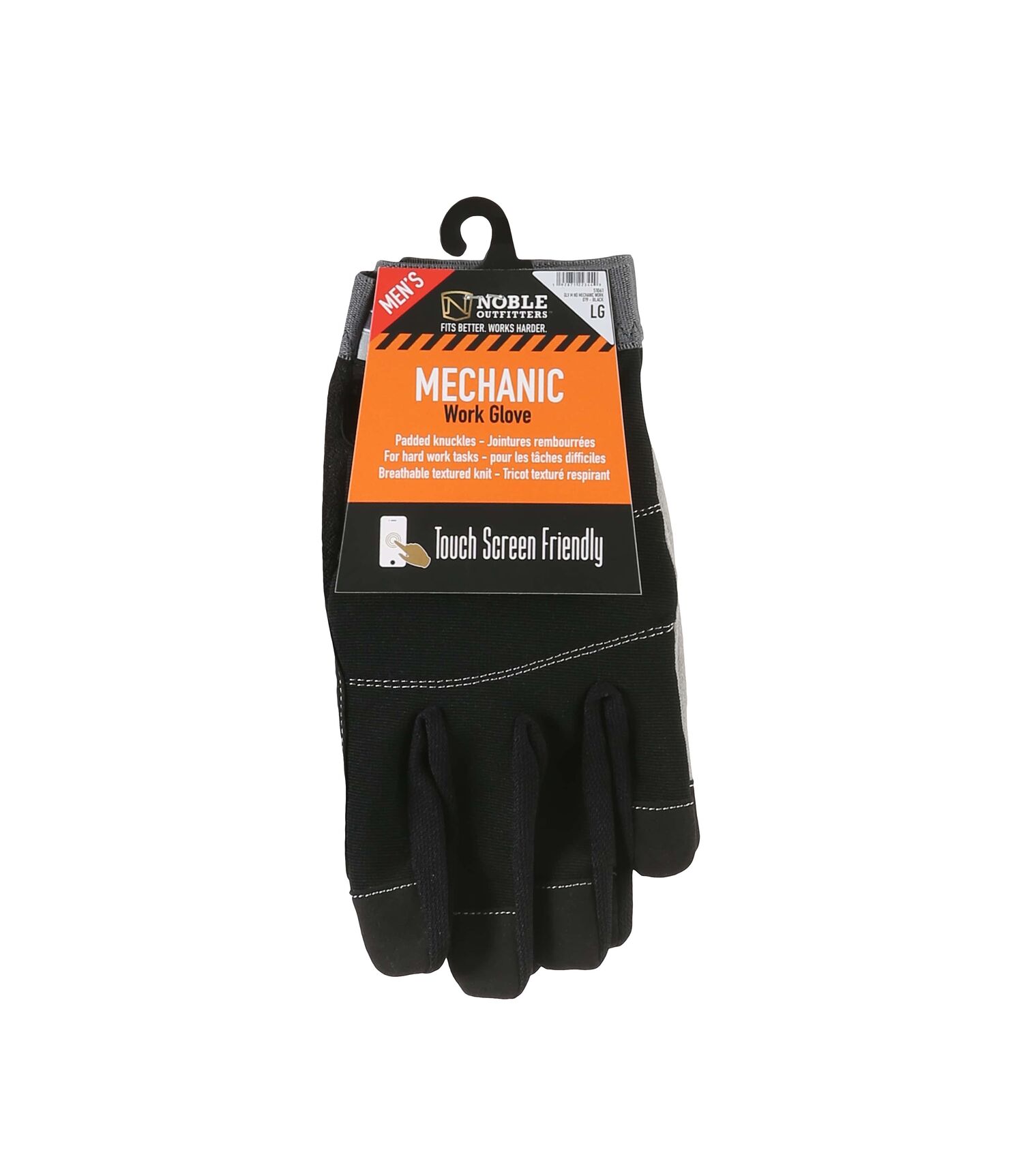 Noble Outfitters Men's Mechanic Glove in Black