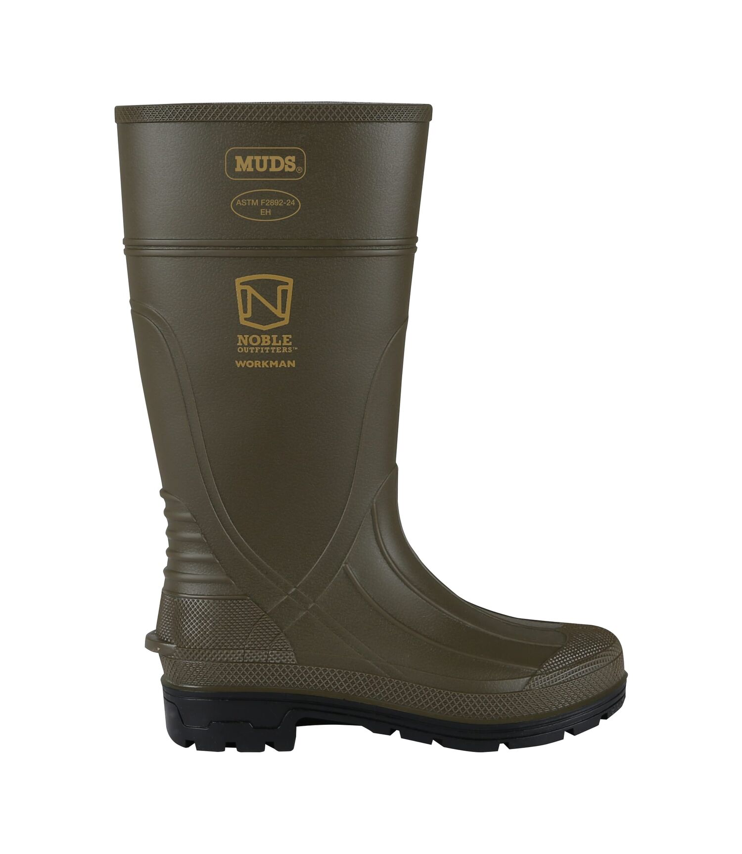 Noble Outfitters Men's MUDS Workman High Boots in Olive