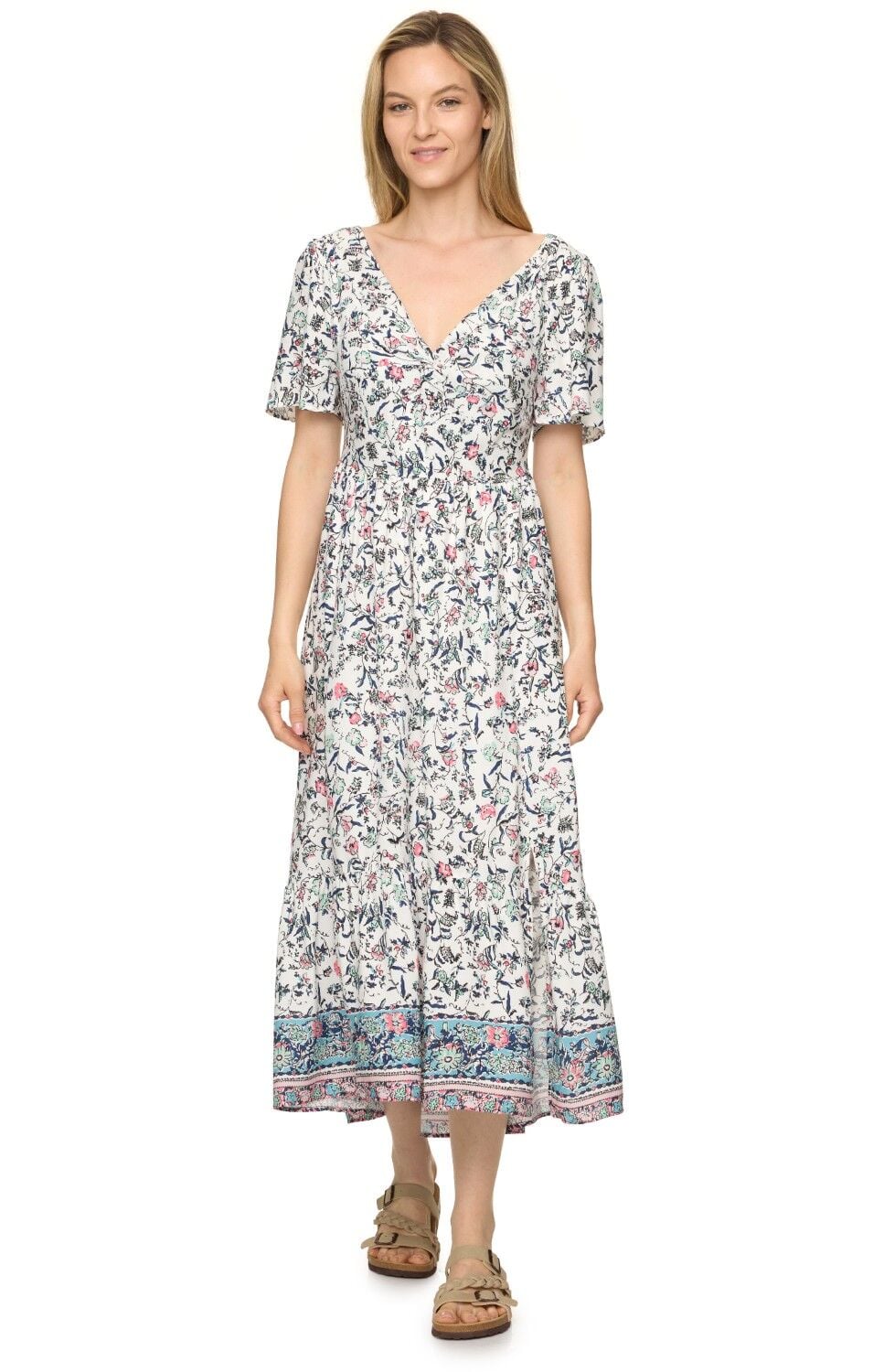 Threadgrit Women's Rosalind Maxi Dress