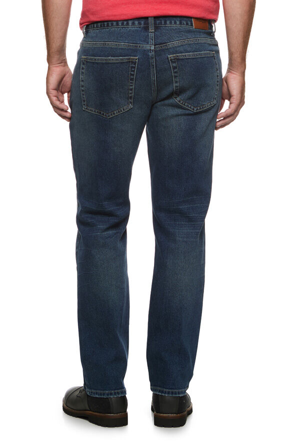 Threadgrit Men's Calvin Relaxed Straight Jean in Medium Wash