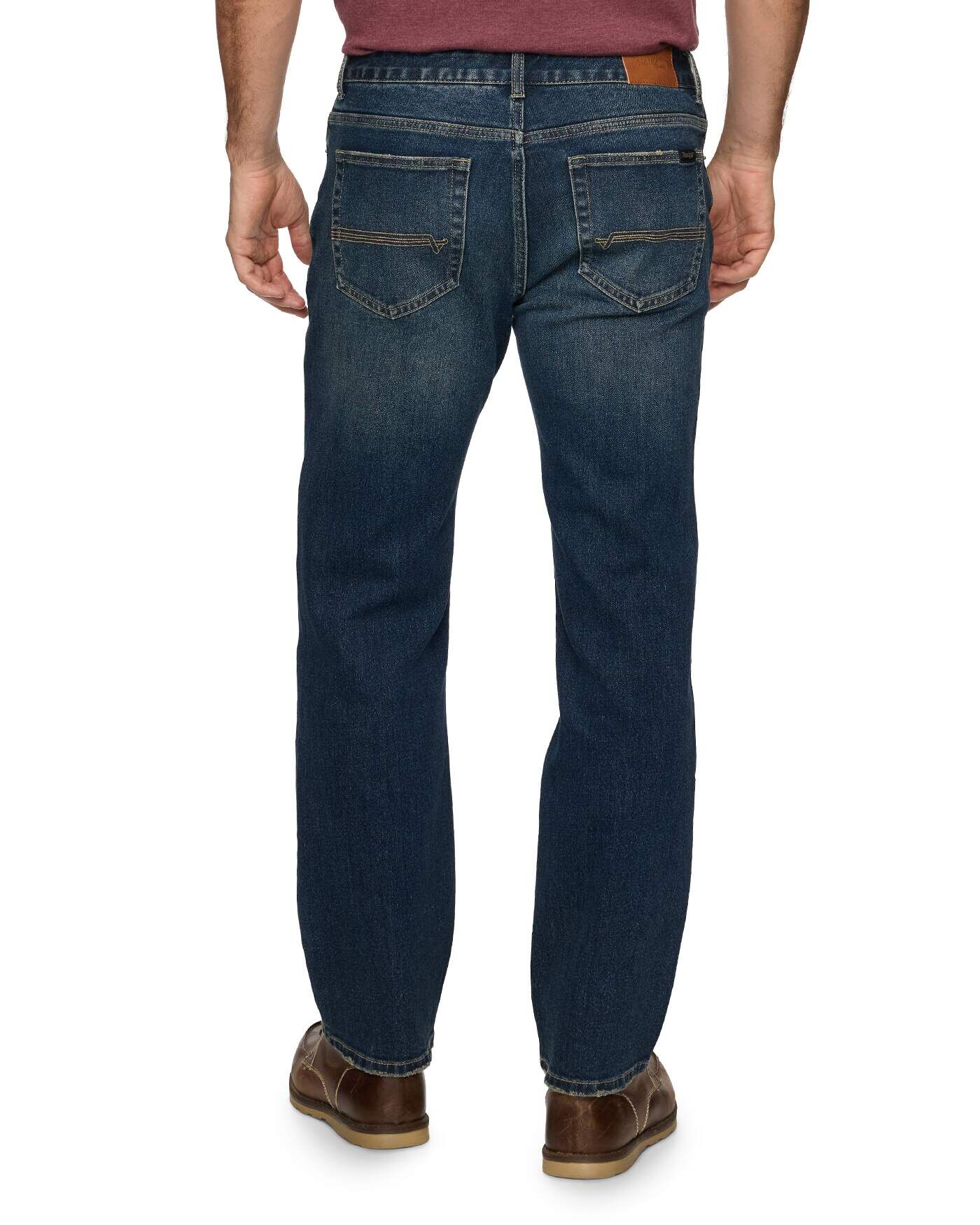 Threadgrit Men's Calvin Relaxed Straight Jean