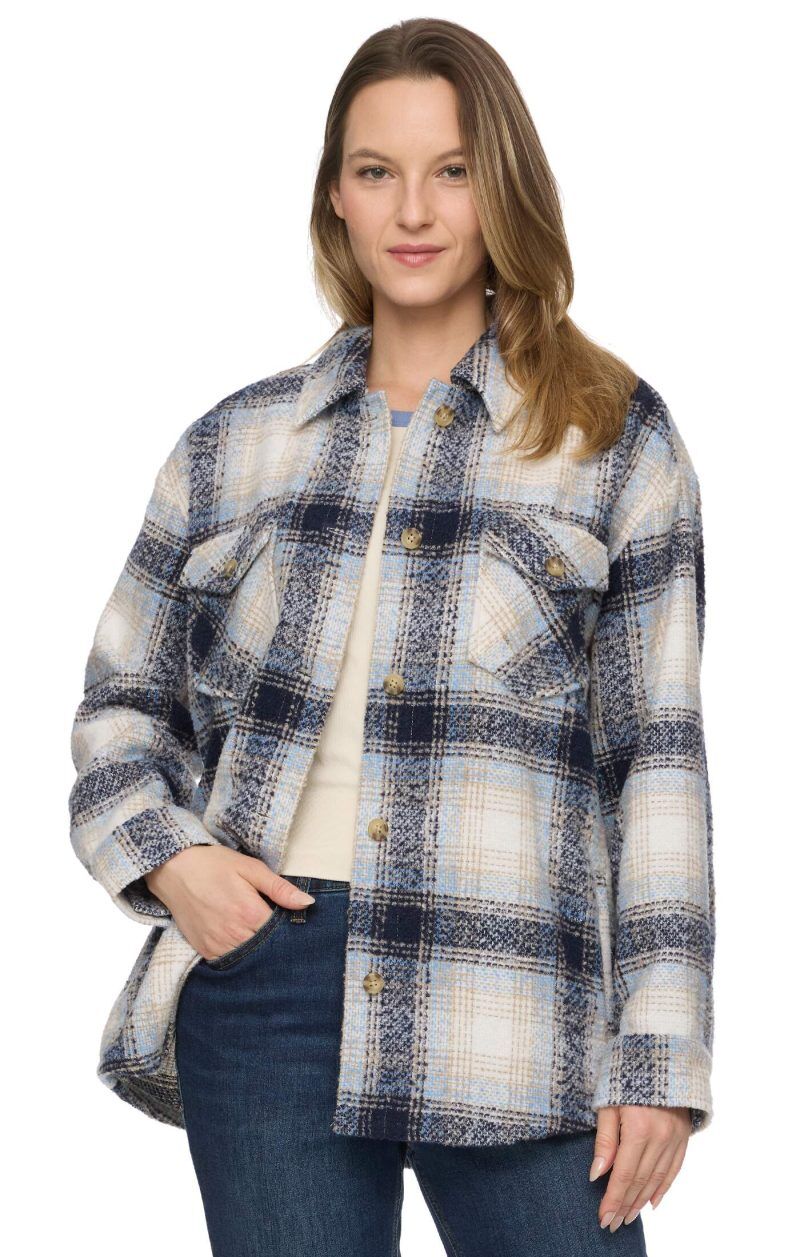 Threadgrit Women's Autumn Shacket