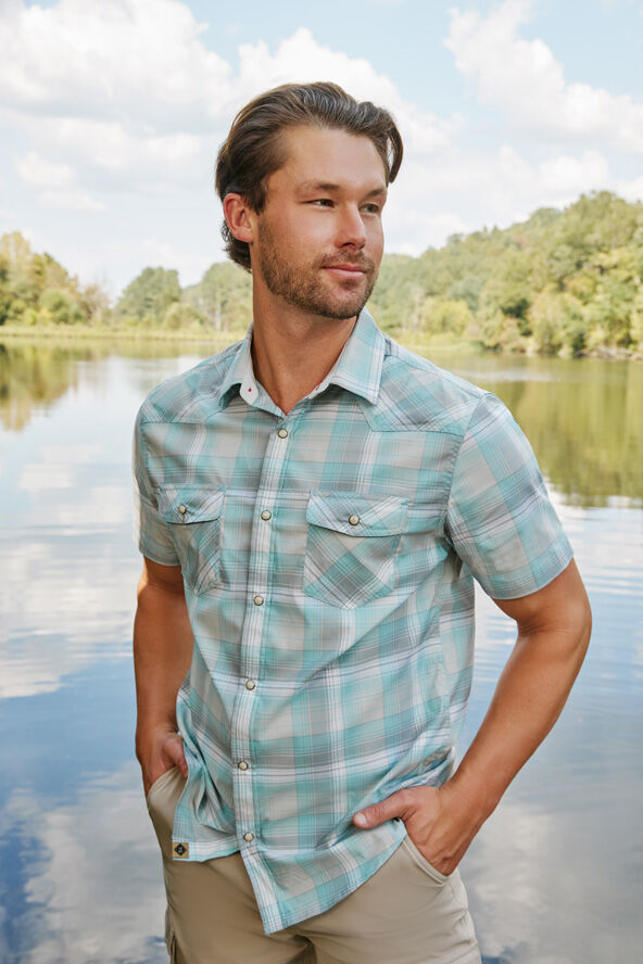 Threadgrit Men's Gunnar Western Stretch Performance Shirt