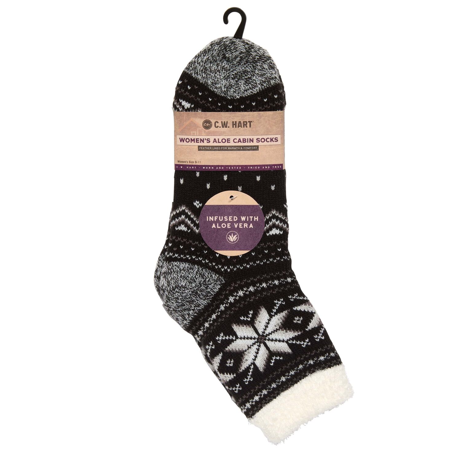 C.W. Hart Women's Aloe Cabin Socks
