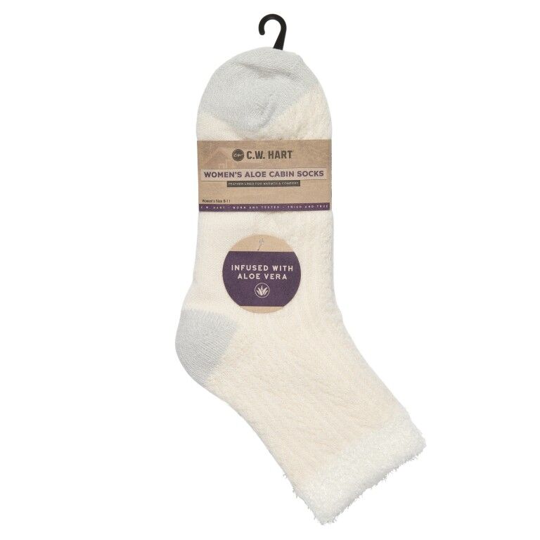 C.W. Hart Women's Holiday Aloe Cabin Socks