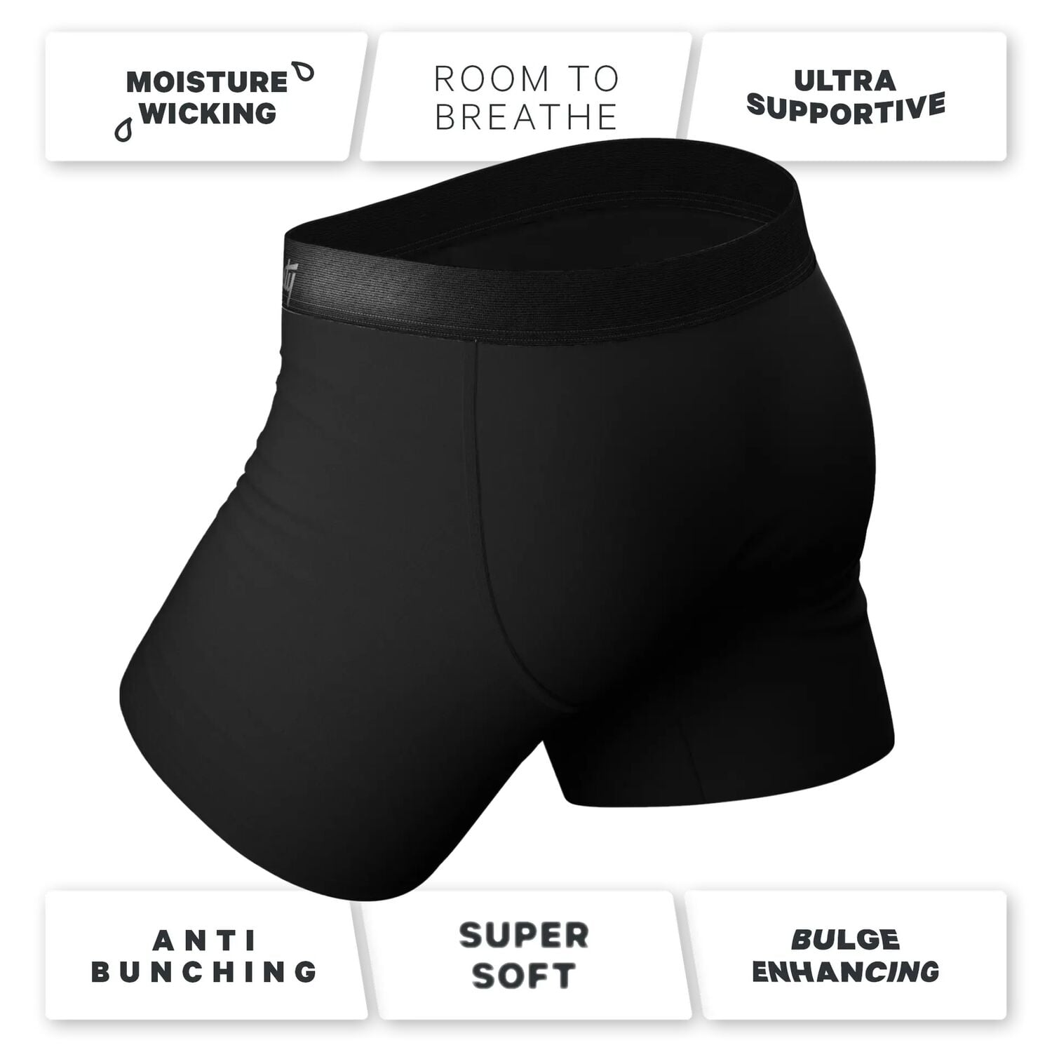 Shinesty The Threat Level Midnight Ball Hammock Pouch Underwear with Fly