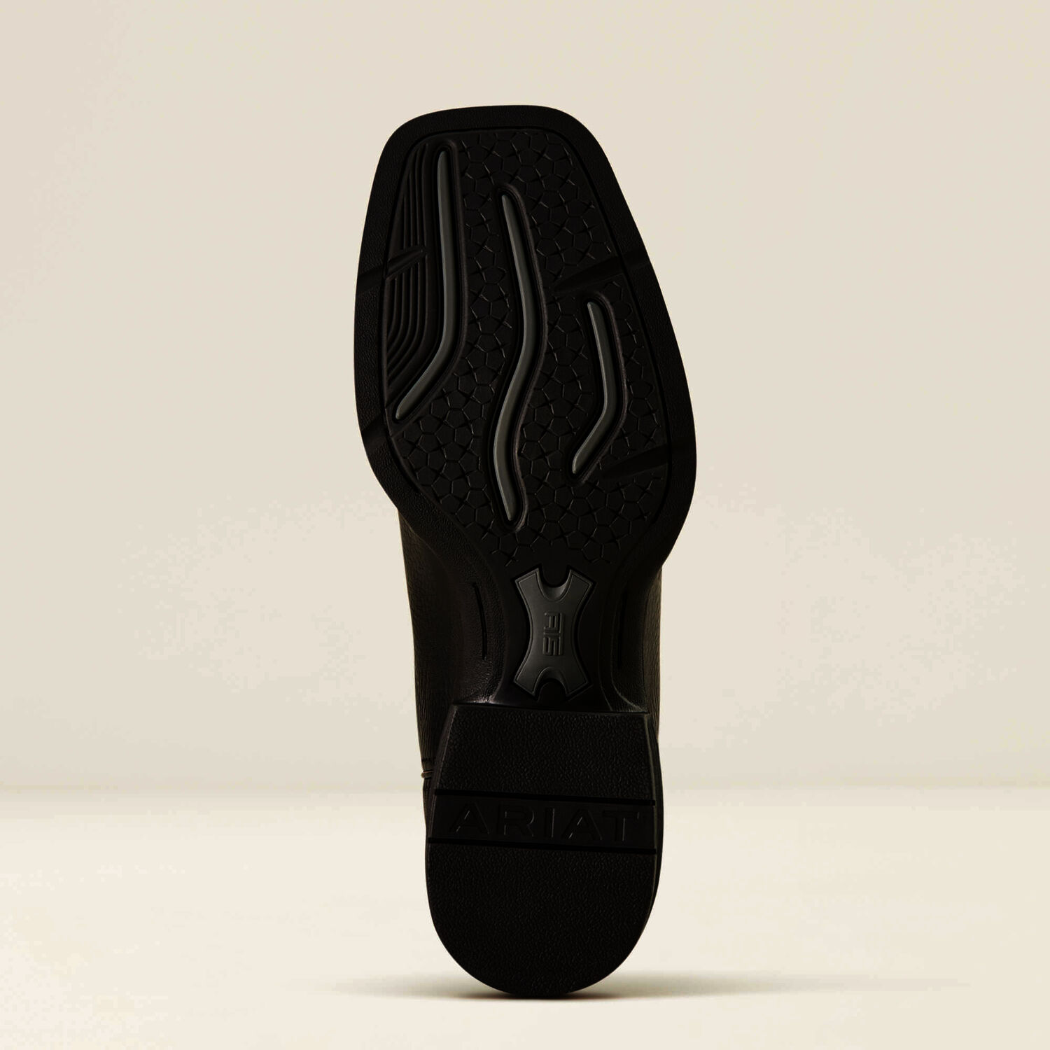 Ariat Men's Sport Patriot Western Boot in Black Deertan