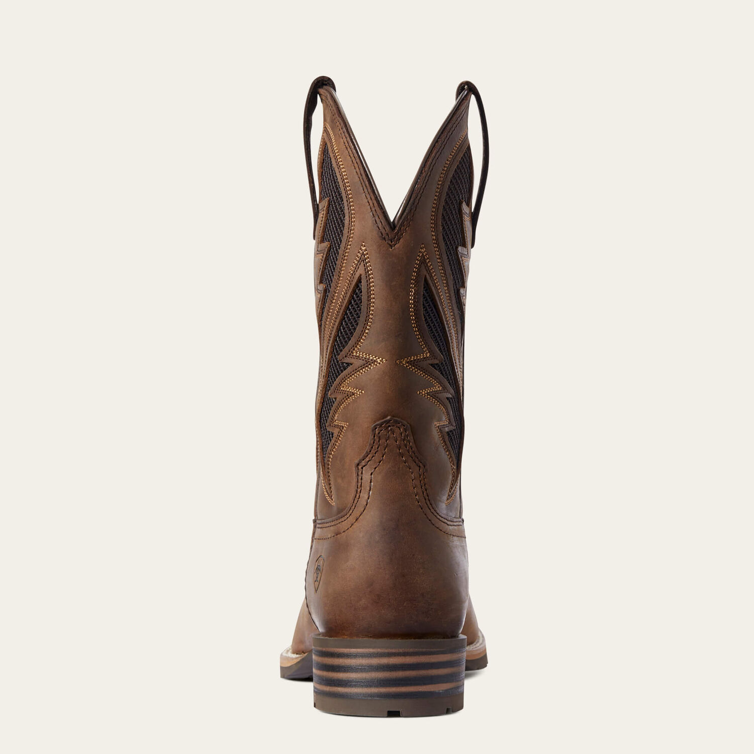 Ariat Hybrid VentTEK Western Boot in Distressed Tan
