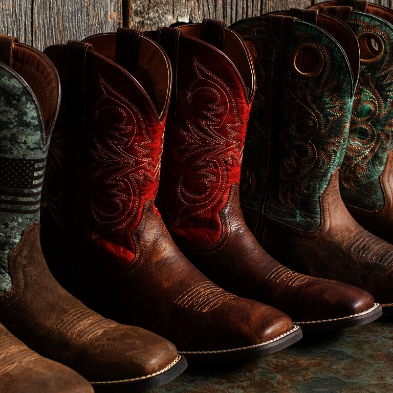 Ariat Men's Sport Pardner Western Boot in Matte Rebel Brown