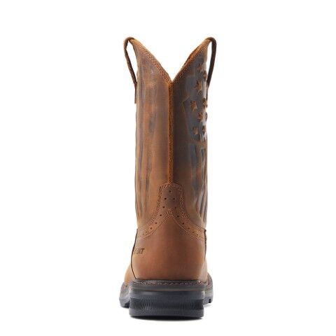 Ariat Men's Sierra Shock Shield Patriot Wide Square Toe Work Boot