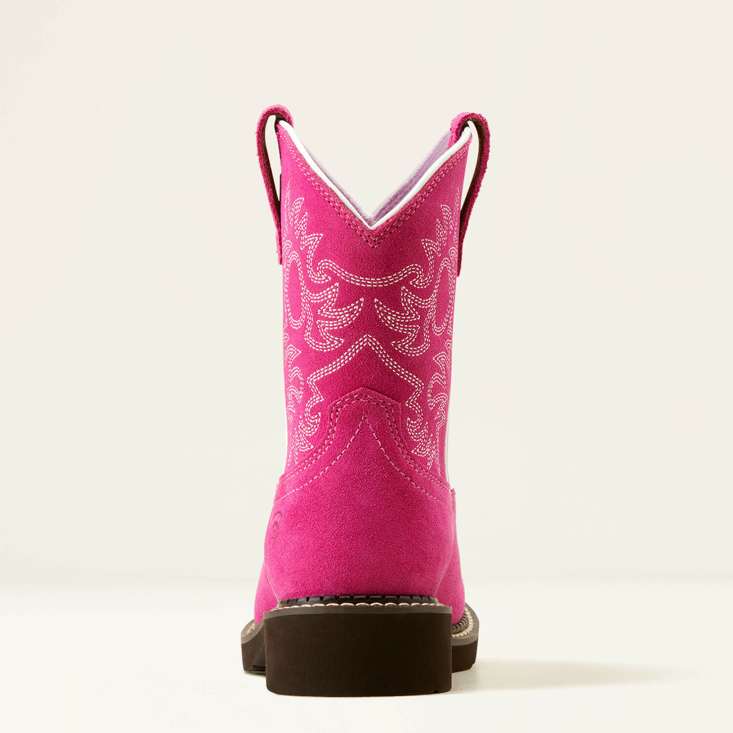 Ariat Kids' Fatbaby Western Boot in Pink