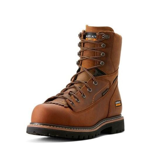 Ariat Men's Longview Shock Shield 8-In Waterproof Composite Toe