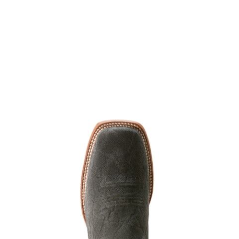 Ariat Men's Wiley Cowboy Boot in Black Elephant Roughout Print