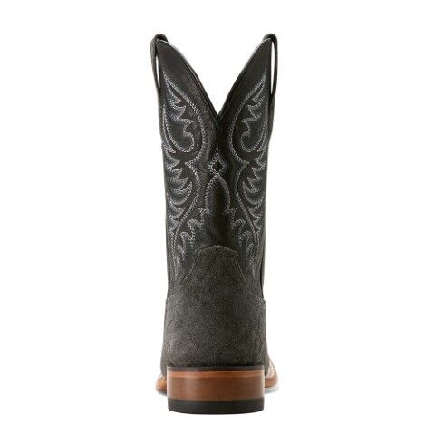 Ariat Men's Wiley Cowboy Boot in Black Elephant Roughout Print