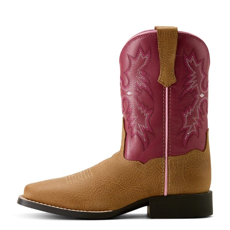Ariat Kids' Tombstone Wide Square Toe Western Boot