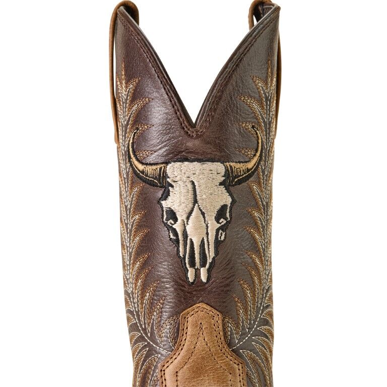 Ariat Men's Sport Steer Skull Cowboy Boot
