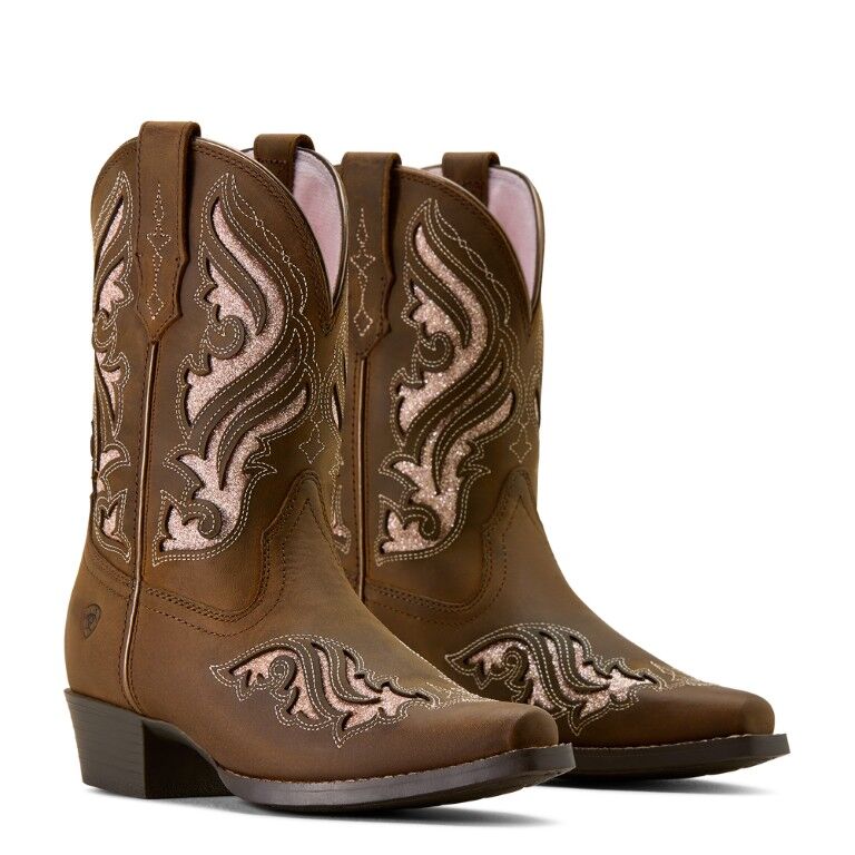 Ariat Kids' Fashion Bliss D Toe Western Boot