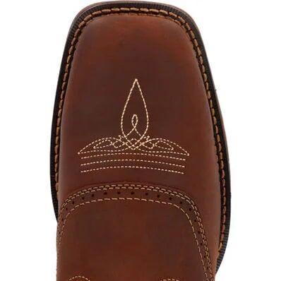 Durango Men's Rebel Saddle Up Western Boot in Brown/Tan