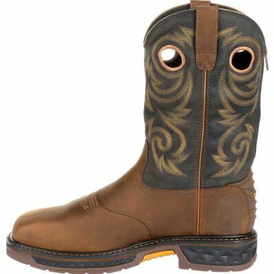 Georgia Men's Carbo-Tec LT Steel Toe Waterproof Pull On Work Boot