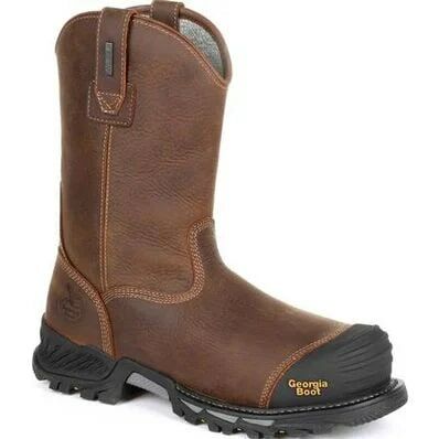 Georgia Men's Rumbler Composite Toe Waterproof Pull-On Work Boot