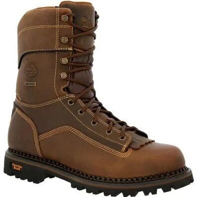 Georgia Men's AMP LT Low Heel Logger Waterproof Work Boot