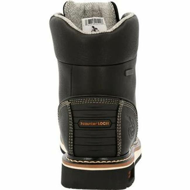 Georgia Men's AMP LT Wedge Waterproof Moc Toe Work Boot