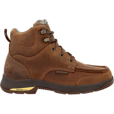 Georgia Men's Athen's SuperLyte Moc Toe Waterproof Work Boot
