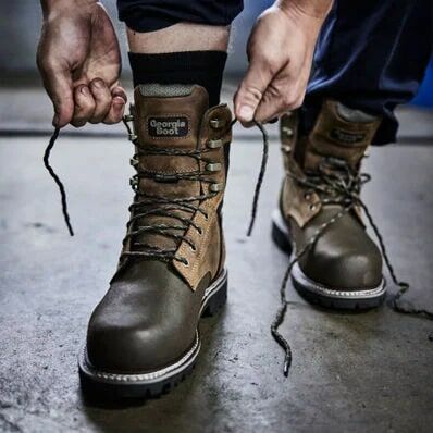 Georgia Men's Brute Composite Toe Met Guard Waterproof Work Boot