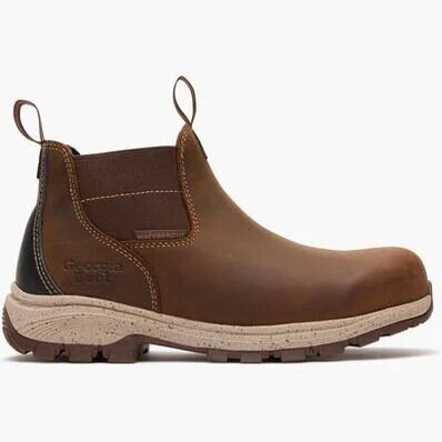 Georgia Women's Eagle Trail Waterproof Alloy Toe Chelsea Work Boot