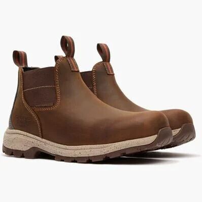 Georgia Women's Eagle Trail Waterproof Alloy Toe Chelsea Work Boot