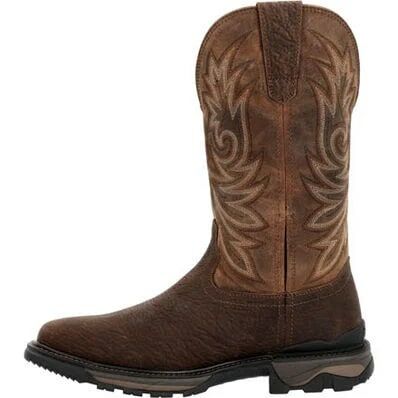 Rocky Men's Carbon 6 Pull On Western Boot