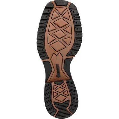 Rocky Women's Rosemary 11-In Waterproof Western Boot in Dark Brown