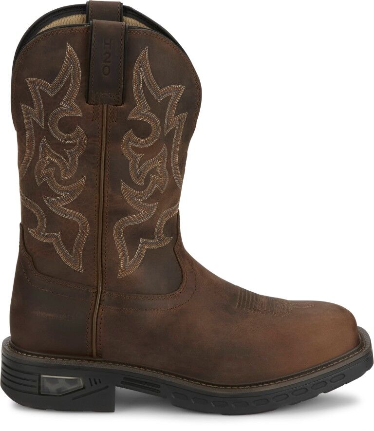 Justin Men's Commander 11-In Square Nano Comp Toe Boot
