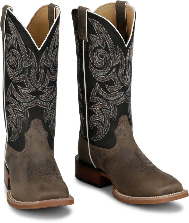 Justin Men's May Day Leather Cowboy Boots