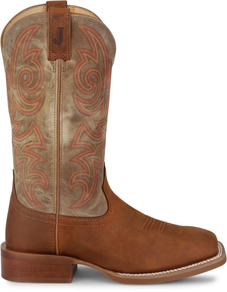 Justin Men's May Day Leather Cowboy Boots