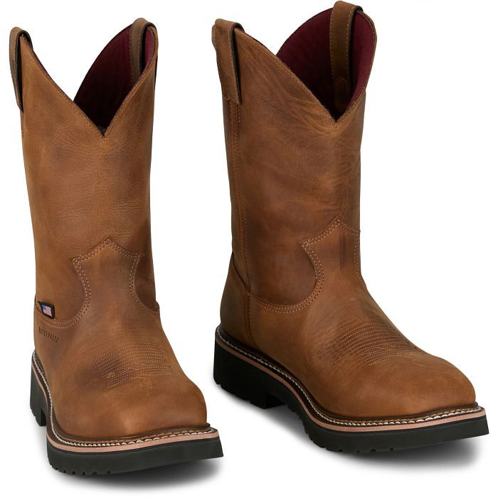 Justin Men's Ames 11-In Waterproof Boot