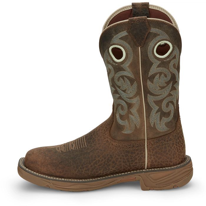 Justin Men's Rush 11-In Western Work Boot