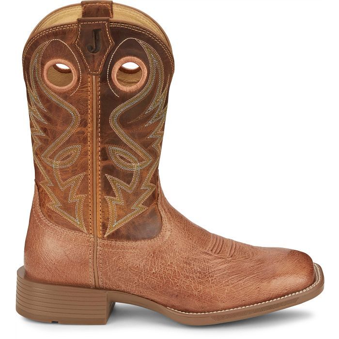 Justin Men's Roswell 11-In Smooth Ostrich Western Boot