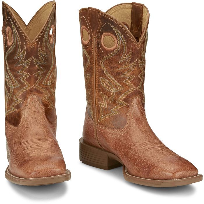 Justin Men's Roswell 11-In Smooth Ostrich Western Boot