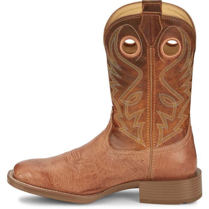 Justin Men's Roswell 11-In Smooth Ostrich Western Boot