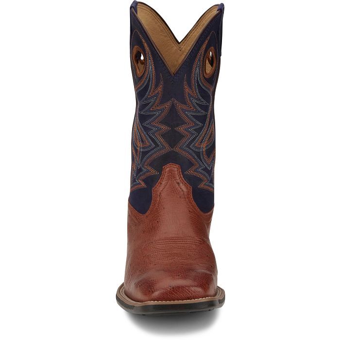 Justin Men's Roswell 11-In Smooth Ostrich Western Boot