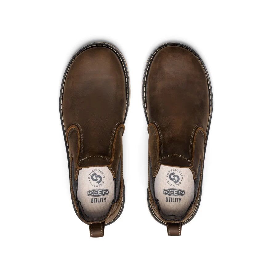 Keen Men's San Jose Chelsea 90° Heel Aluminum Toe Boot