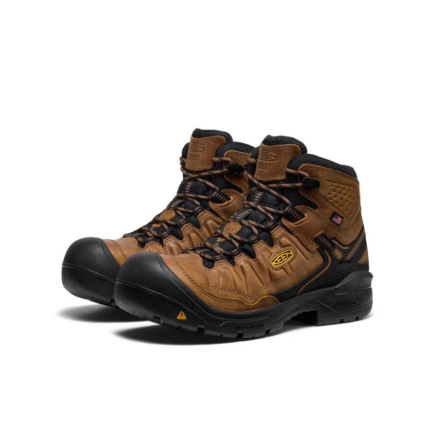 Keen Men's Targhee IV Waterproof Soft Toe Work Boot
