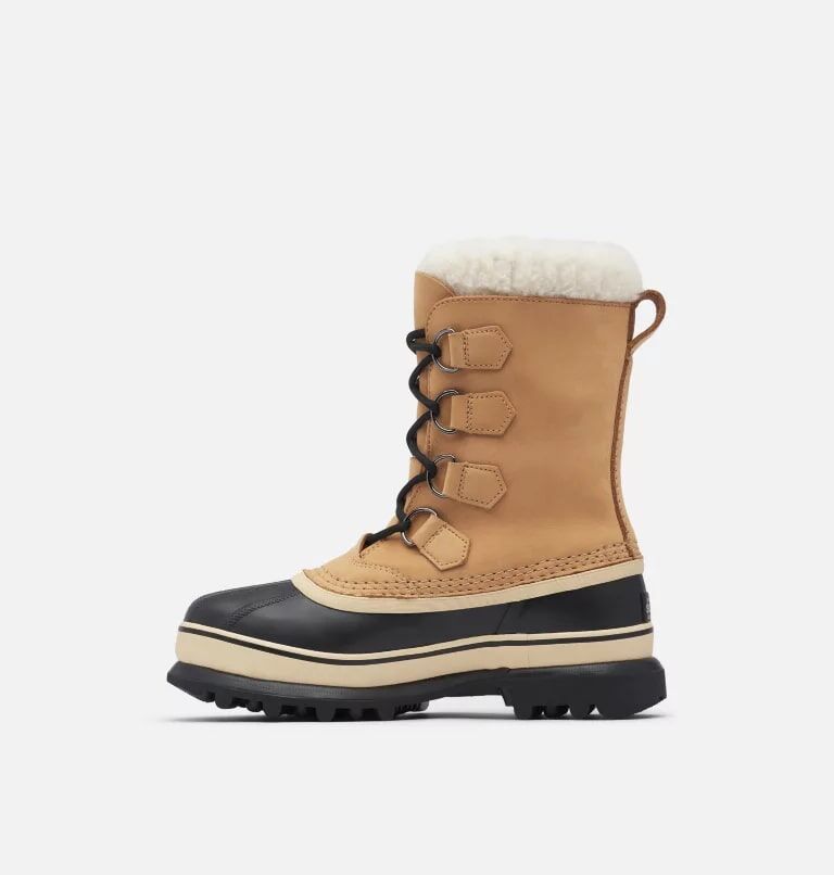 Sorel Women's Caribou Waterproof Boot in Buff