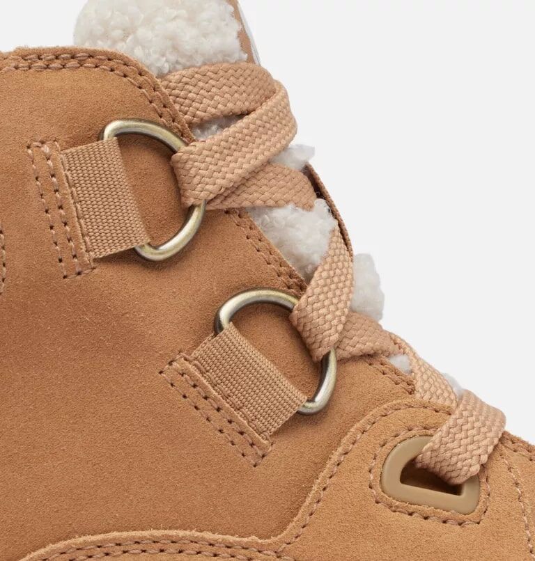 Sorel Women's Explorer III NW Lace Waterproof Boot in Tawny Buff