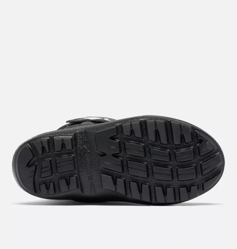 Columbia Kids' Powderbug Snowlite Strap Boot in Black